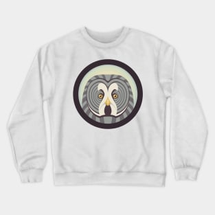 Great Gray Owl Logo Crewneck Sweatshirt